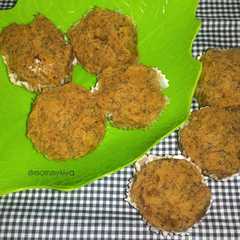 A picture of Bolu Kukus Pisang (No telur, No mixer).