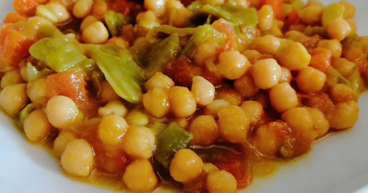 Garbanzos guisados 8.596 recetas caseras Cookpad