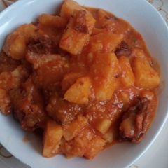 Yam porridge A picture of Yam porridge.