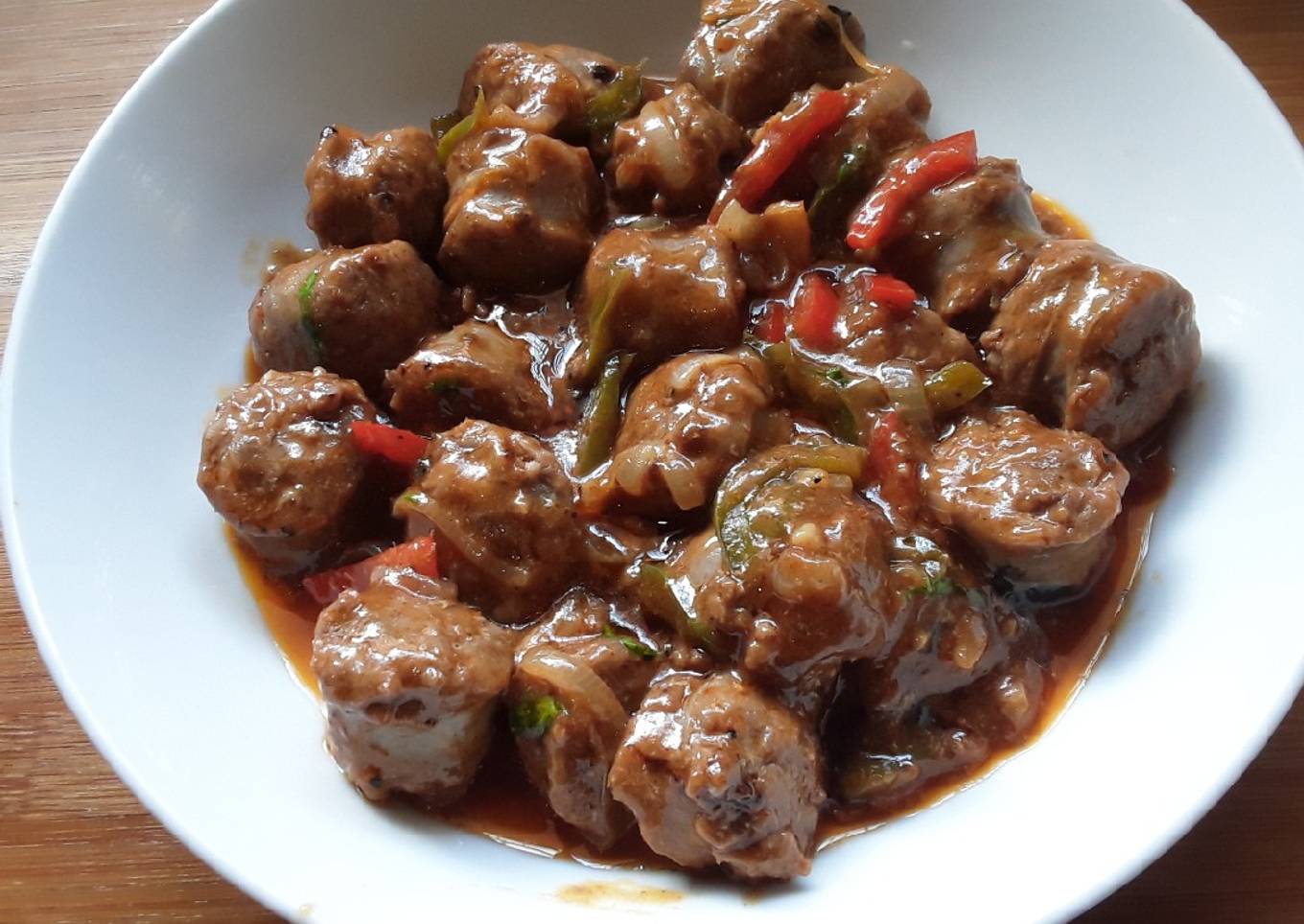 Easy boerewors stew