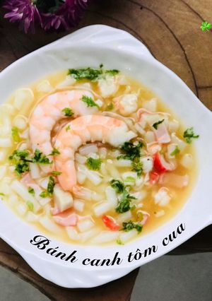 Hình của món Bánh canh tôm cua.