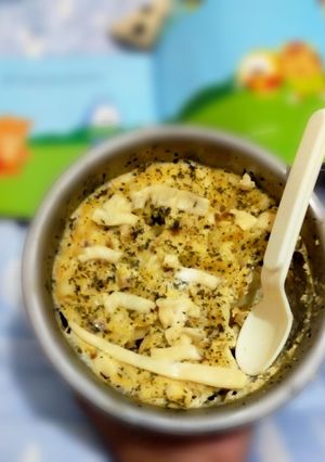 Foto resep Makaroni Schotel Kukus (MPASI 1y+)