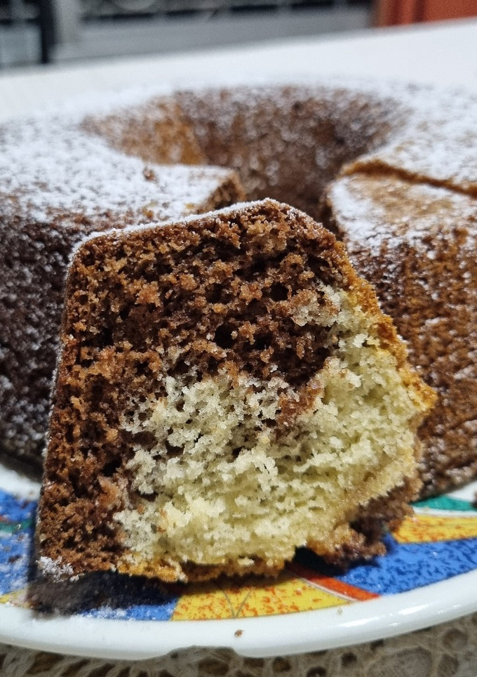 Una foto de Torta Mixta de Chocalate y Vainilla ❤