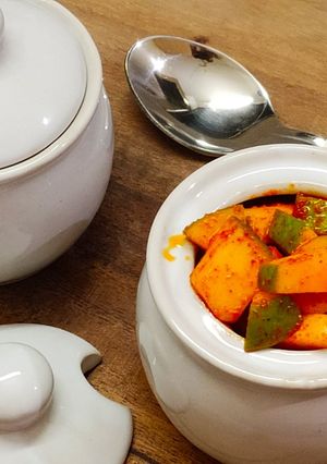 A picture of Instant Mango Pickle.