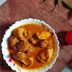 A picture of Jeera Mutton.