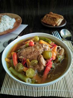 Foto resep Asem asem sayap ayam