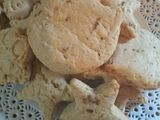Galletitas de limón con aceite y azúcar mascabo