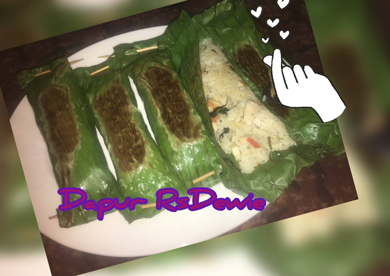 Nasi Liwet Panggang Ayam Simple