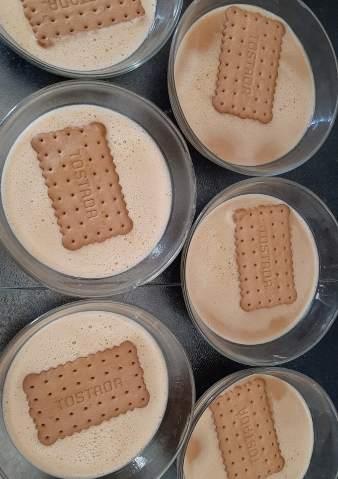 Una foto de Natillas de dulce de leche en Thermomix