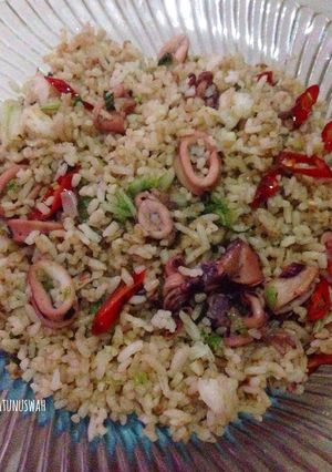 Foto resep Nasi goreng cumi