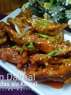 Foto resep Maeun Dakbal (Ceker Pedas ala Korea)