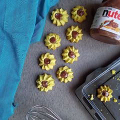 Nutella Filled Cookies A picture of Nutella Filled Cookies.