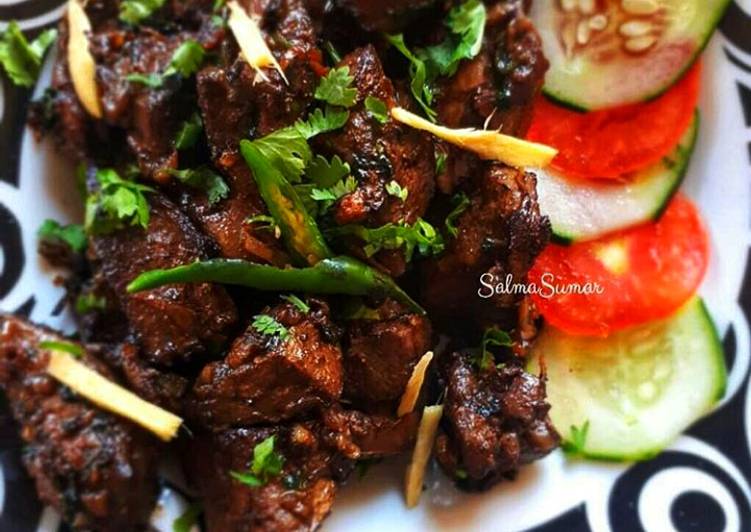 Steps to Make Quick Yummy Kidney &amp; liver #jikonichallenge