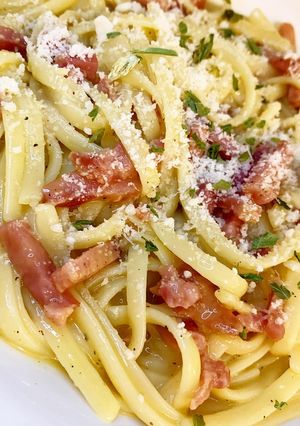 Une photo de Véritable recette des pâtes carbonara 🇮🇹