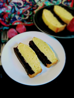 A picture of Butter Brownie Cake.