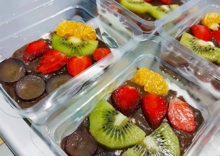 Cara membuat Chocolate dessert box  Anti Gagal