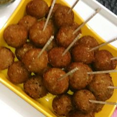 A picture of Paneer balls.