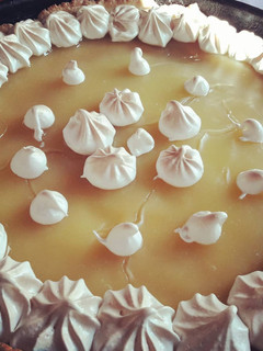 Una foto de Lemon pie  riquísimo!!! Y muy fácil:)
