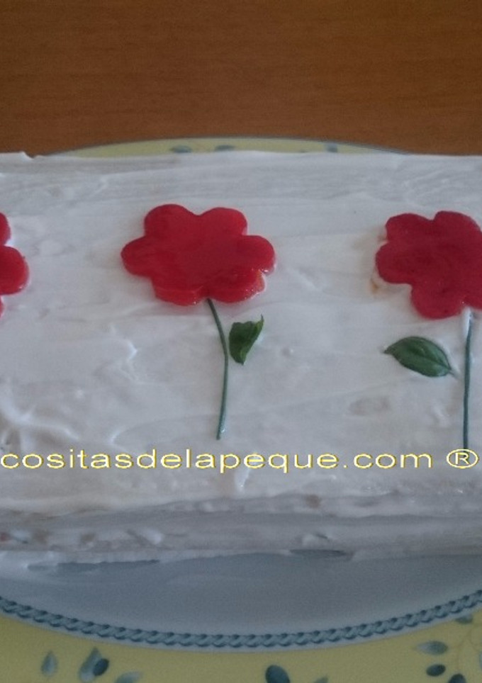 Una foto de Pastel de verano de pollo y surimi