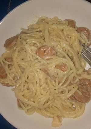 Foto resep Spaghetti carbonara sauce