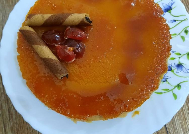 Caramel biscuit pudding π
