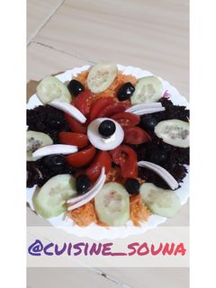 صورة لوصفة سلاطة