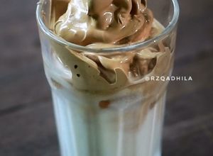 Foto resep Dalgona Coffee (Hasil Krim Kental Banget Tanpa Mikser)