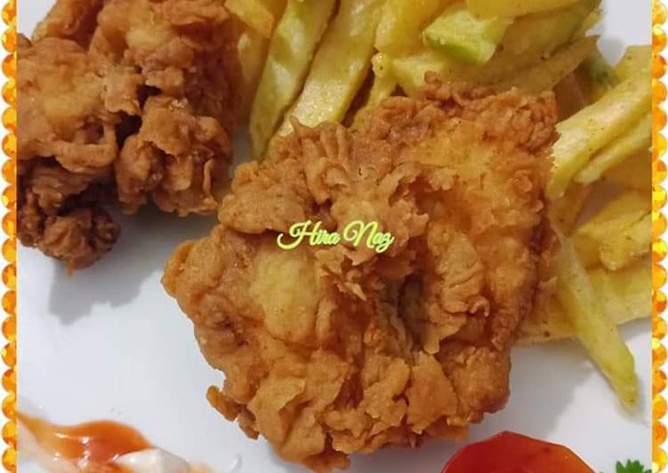 Simple Tips To Chicken_Broast_With_French_Fries