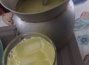 Una foto de Jugo de piña