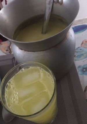 Una foto de Jugo de piña