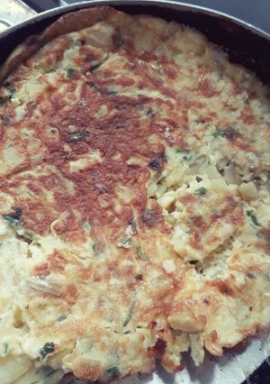 স্প্যানিশ অমলেট (spanish omelette recipe in Bengali) রেসিপির প্রধান ছবি