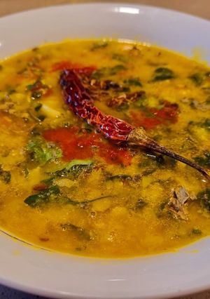 A picture of Methi Dal.