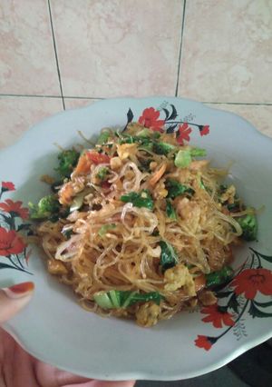 Foto resep Bihun goreng sayur