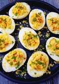 Oeufs Mimosa (French-Style Devilled Eggs)