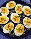 Oeufs Mimosa (French-Style Devilled Eggs)