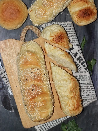 Cara Mudah Membuat Resep Roti MyWay a.k.a Roti Subway (no egg,no butter) yang Enak Banget Anti Ribet, Lezat