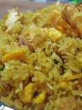 Nasi Goreng Kunyit dengan daging maling