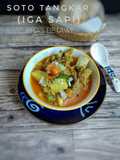 Soto Tangkar (Iga Sapi) khas Betawi