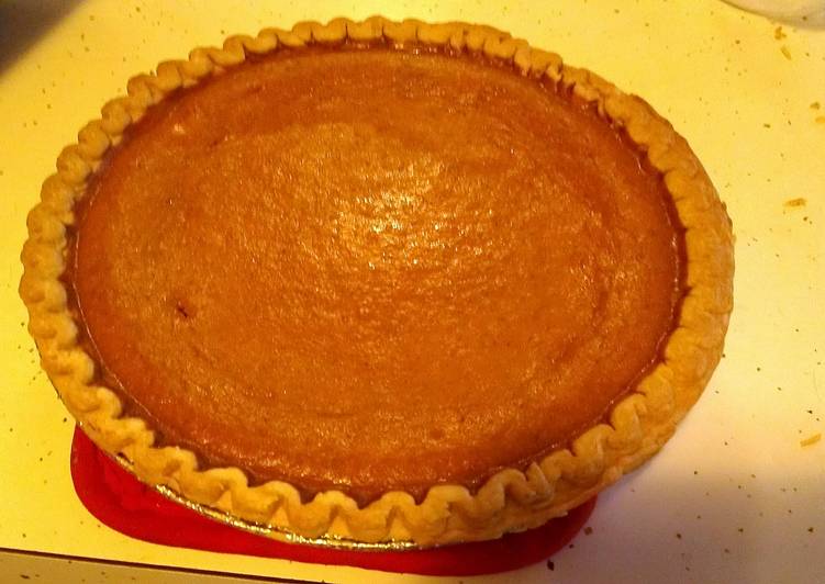 Recipe of Delicious tys pumpkin pie