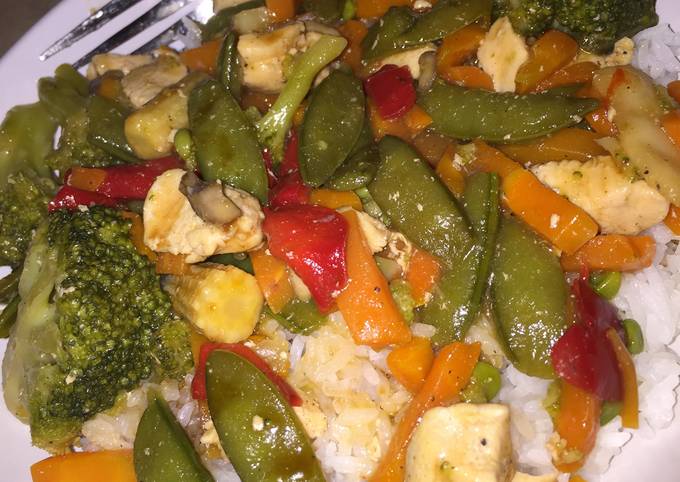 Steps to Make Quick Cheaters Chicken Stir Fry