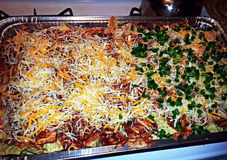 Easiest Way to Make Any-night-of-the-week Andrea&#39;s BBQ Chicken Nachos