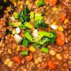 A picture of Lentils stew.