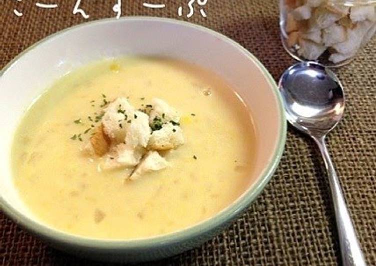 Recipe of Homemade Corn Soup