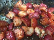 Una foto de rabanitos al horno