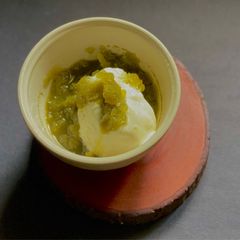 A picture of Matcha Granita.