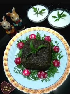 عکسی از دستور اسفناج خوشمزه الهام پز