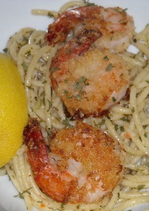 A picture of Jumbo Parmesan Shrimp.