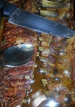 A picture of Pork Ribs.