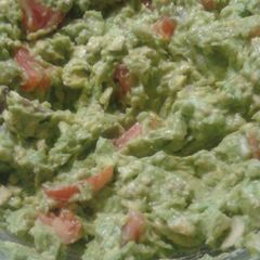 A picture of Homemade Guacamole.