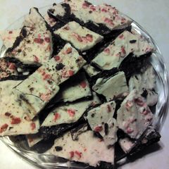 A picture of Brenda's Peppermint Mocha Bark.